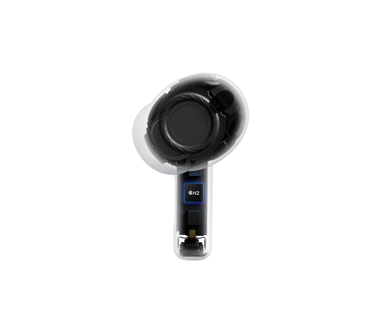 AirPods Pro 3, langaton kuuloke, selkeä, sisäinen arkkitehtuuri